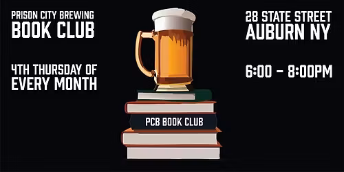 PCB Beers & Book Club \/\/ Note Date Change Due to Holiday