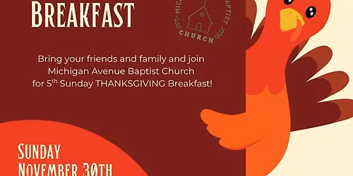 Thanksgiving Breakfast