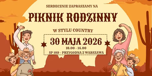 Piknik rodzinny w stylu country w SP 109
