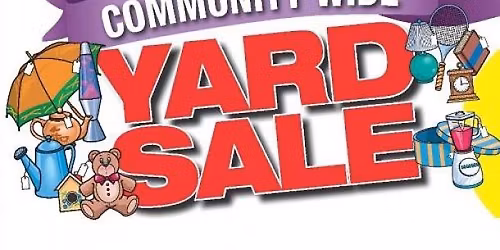 Night Harbor Community Yard Sale - NEW DATE