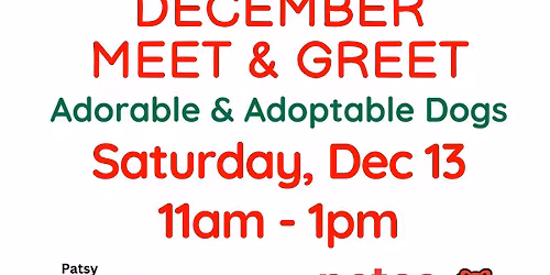 Dogs 2nd Chance Meet & Greet event, at PETCO