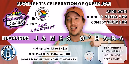 Uncloseted Comedy with James O'Hara
