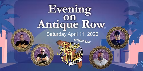 Evening on Antique Row Brings Back The Andrew Morris Band