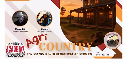 Agri-country @una domenica di ballo all\u2019Agriturismo Le Rondini (BO)