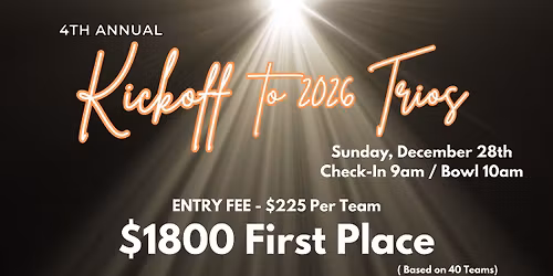 Kickoff to 2026 Trios