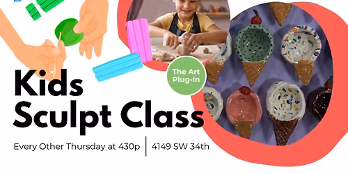 Kids Sculpt Class - Ice Cream Bowls
