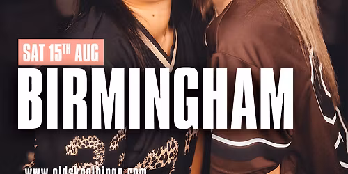 Old Skool Bingo Sat 15th August Birmingham