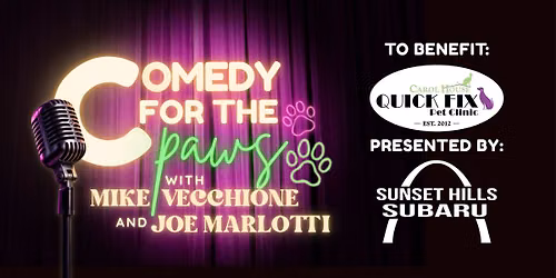 Comedy for the Paws