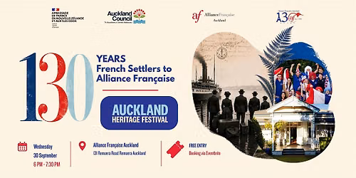 Conference 130 Years: French Settlers to Alliance Fran\u00e7aise