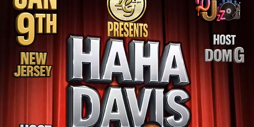 A Night of Comedy with HaHa Davis @ The Carteret PAC, Carteret NJ