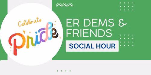 ER Dems & Friends June Social: Pride Celebration