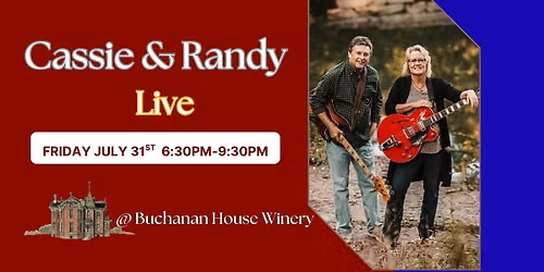 Live Music Featuring Cassie and Randy