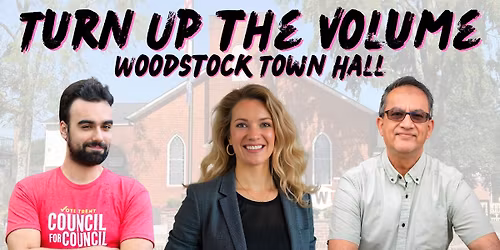 Turn Up the Volume: A Woodstock Town Hall