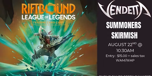 Vendetta Summoner Skirmish I at Gnome Games Green Bay West