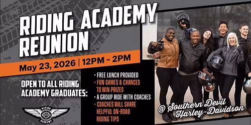 Riding Academy Reunion at Southern Devil Harley-Davidson
