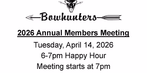 Sauk Prairie Bowhunters Annual Meeting