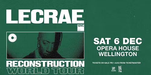 Lecrae - Reconstruction World Tour NZ | Wellington