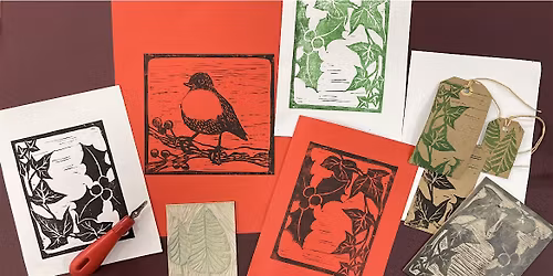 Christmas Lino Cutting Workshop: Fiona Edmondson
