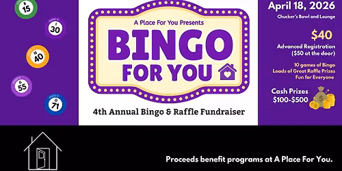 4th Annual Bingo & Raffle Fundraiser