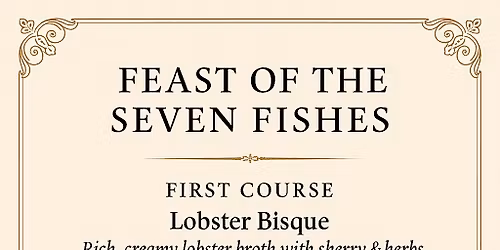 Feast Of The Seven Fishes Dinner