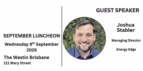 QUPEX Luncheon - Wednesday 9th September 2026