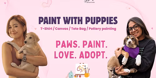 Paint with Puppies by Barket