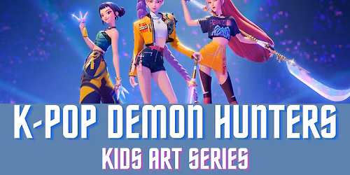 K-Pop Demon Hunters Kids Art Series