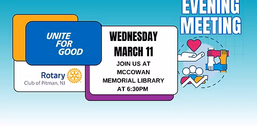 March Evening Meeting