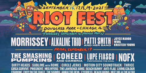 Riot Fest Late Night: Alkaline Trio