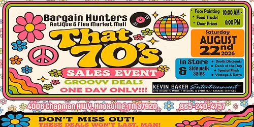 That 70's Sales Event