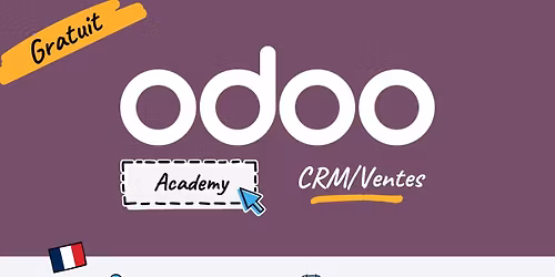 Odoo Academy CRM\/Ventes  - Nantes