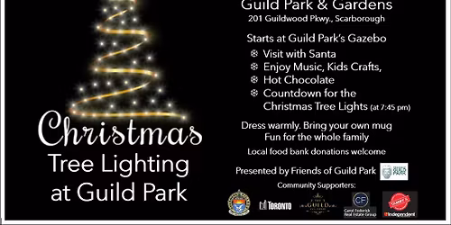 Christmas Tree Lighting at Guild Park