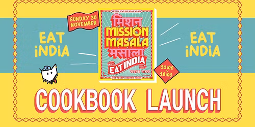 Eat India - cookbook launch \u2013 30\/11