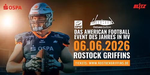 OSPA Gameday - GRIFFINS IM JUNI 2026 IM OSTSEESTADION