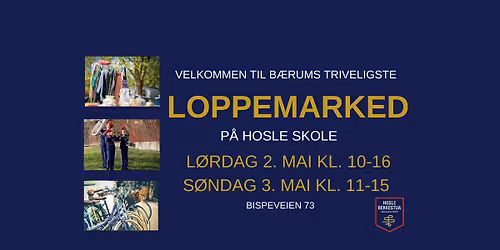 Loppemarked p\u00e5 Hosle skole