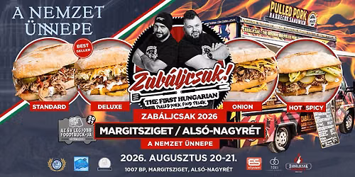 Zab\u00e1ljcsak! BBQ - AUGUSZTUS 20. \u00e9s 21. \/\/ 08\/20-08\/21 - Margitsziget, Als\u00f3-Nagyr\u00e9t