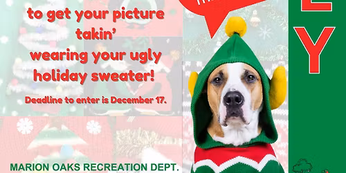 Annual Ugly Sweater Contest