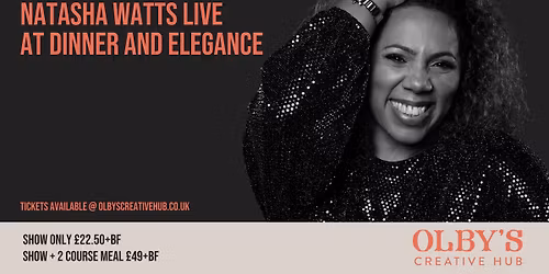 Natasha Watts Live at Dinner and Elegance