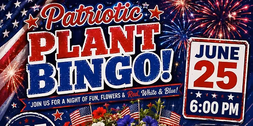 Patriotic Plant Bingo