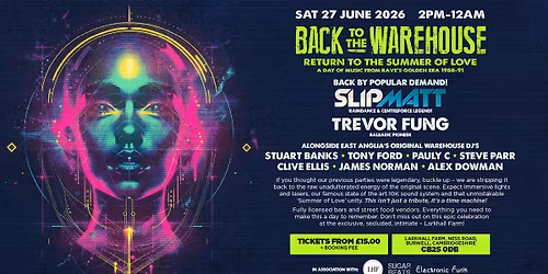 Back To The Warehouse 2026