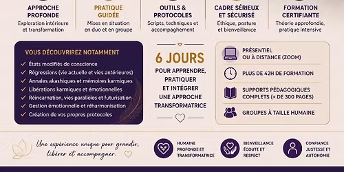 \ud83c\udf1f Montb\u00e9liard \u2013 Formation certifiante en hypnose spirituelle & r\u00e9gressive