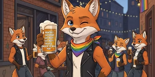 Monthly Gay Social at the Hole in the Wall pub 