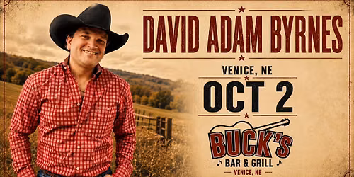 David Adam Byrnes Live at Buck's Bar and Grill