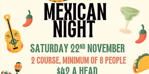 Mexican night at the club 