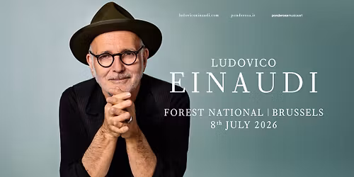 Ludovico Einaudi | 08.07.2026 | Forest National, Brussels
