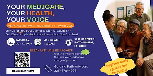 Medicare Basics & Benefits Review \u2013 Free Community Workshop