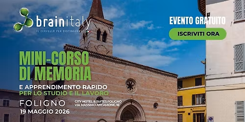 FOLIGNO - Corso di memoria GRATIS