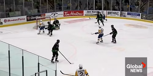 Parking Prince Albert Raiders at Saskatoon Blades