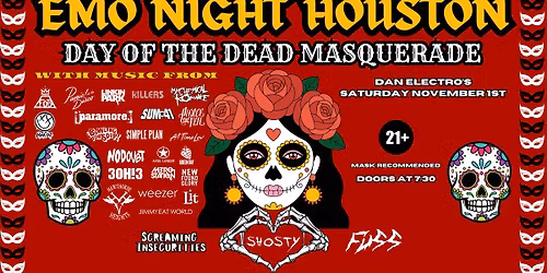 EMO NIGHT: DAY OF THE DEAD @DAN ELECTRO'S