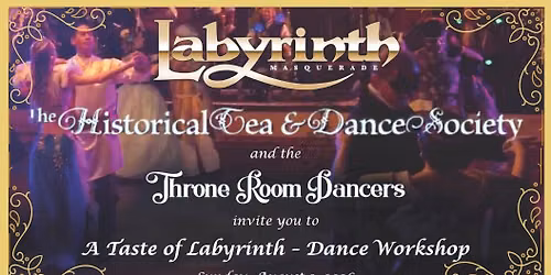 "A Taste of Labyrinth" Throne Room dance workshop